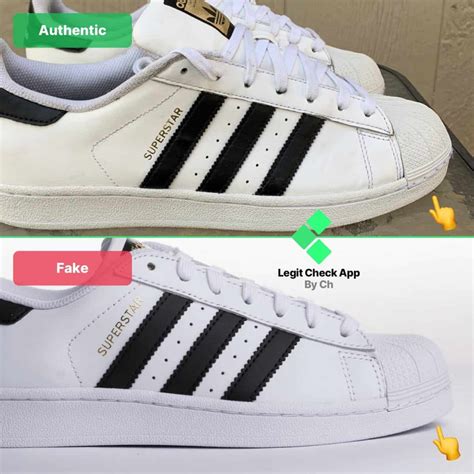 how to identify fake adidas superstar shoes|adidas counterfeit vs genuine.